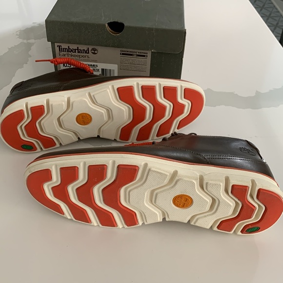 Mens Timberland Ekbradst PTC brown Leather Lace Up Boots - Picture 4 of 9